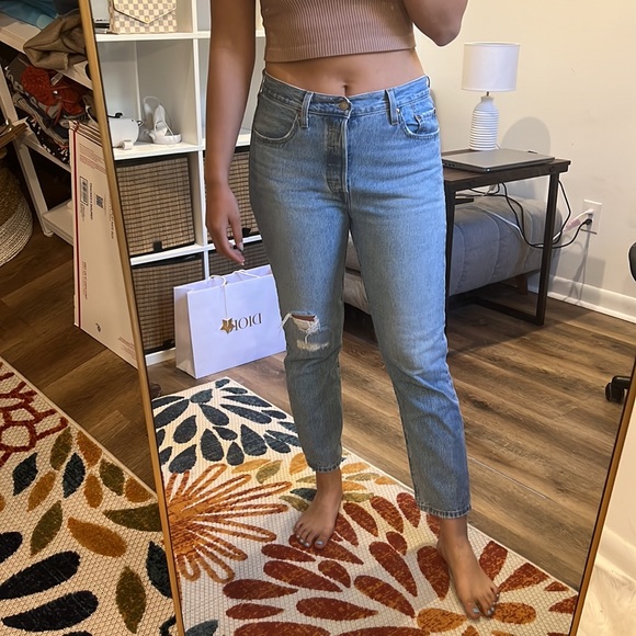 Levi’s Straight Leg Light Wash Jeans 29 - Picture 2 of 6